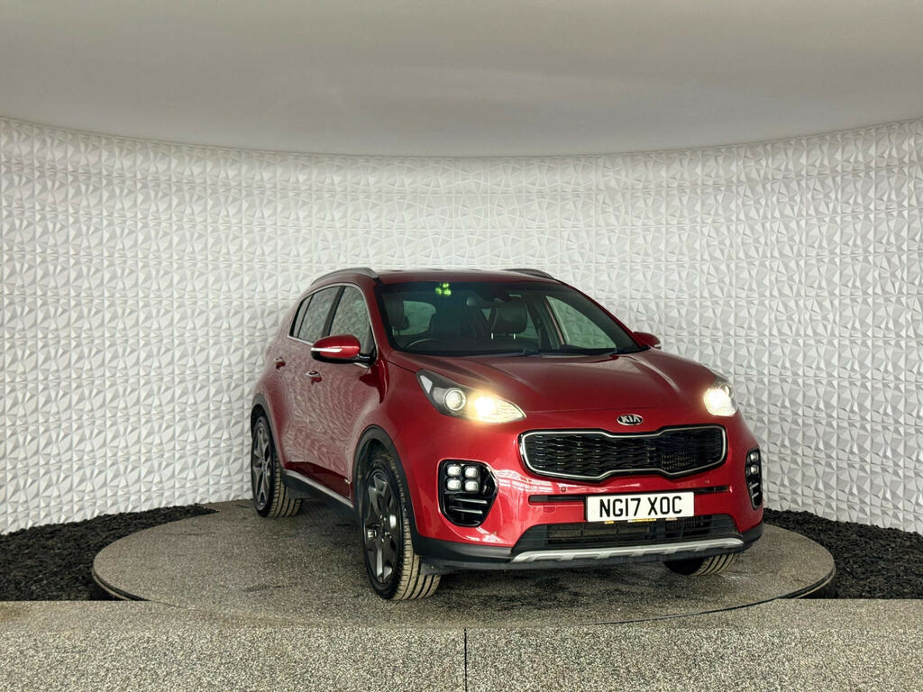 Kia Sportage 2.0 Crdi Gt-line Awd Euro 6 Red #4