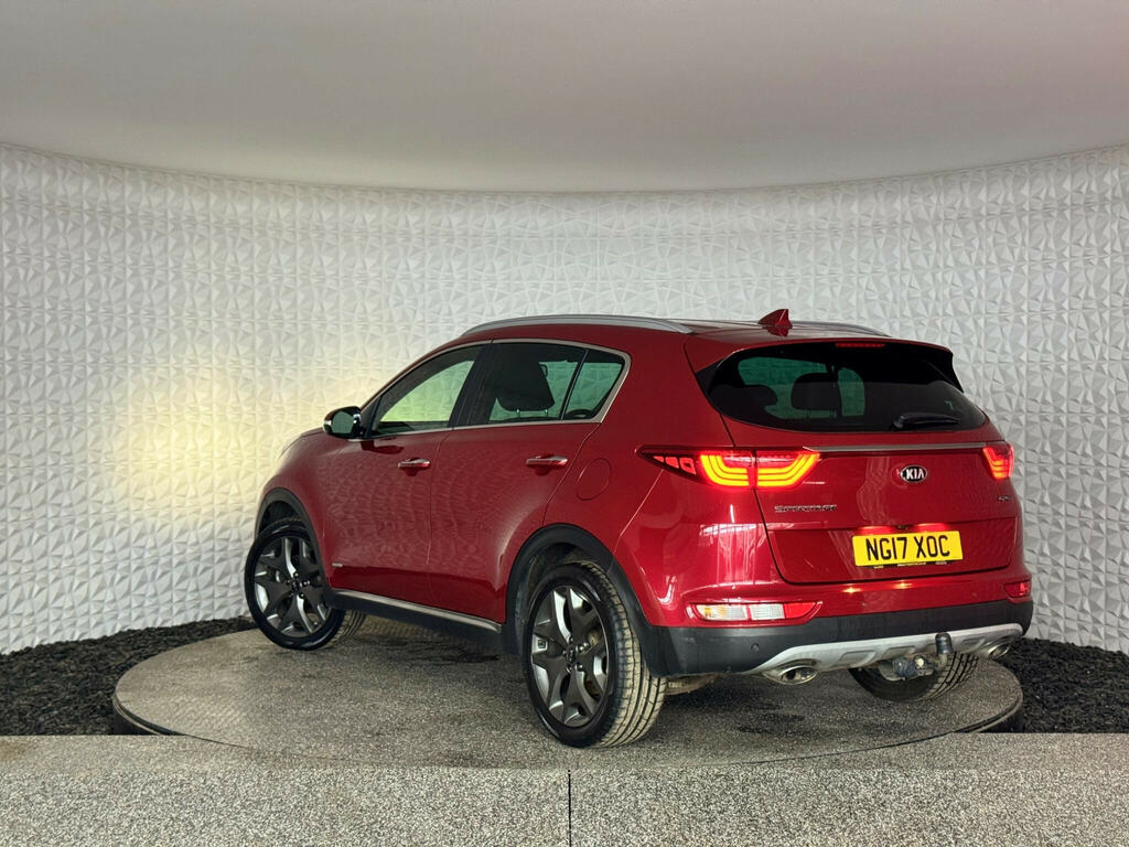 Kia Sportage 2.0 Crdi Gt-line Awd Euro 6 Red #2