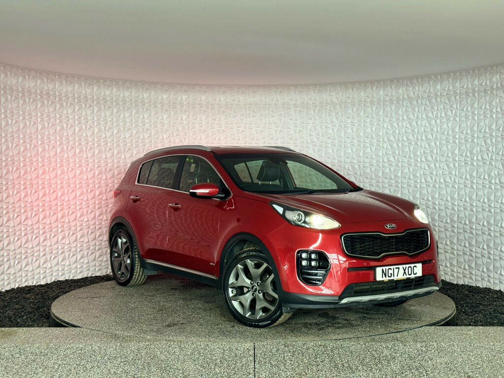Kia Sportage 2.0 Crdi Gt-line Awd Euro 6 Red