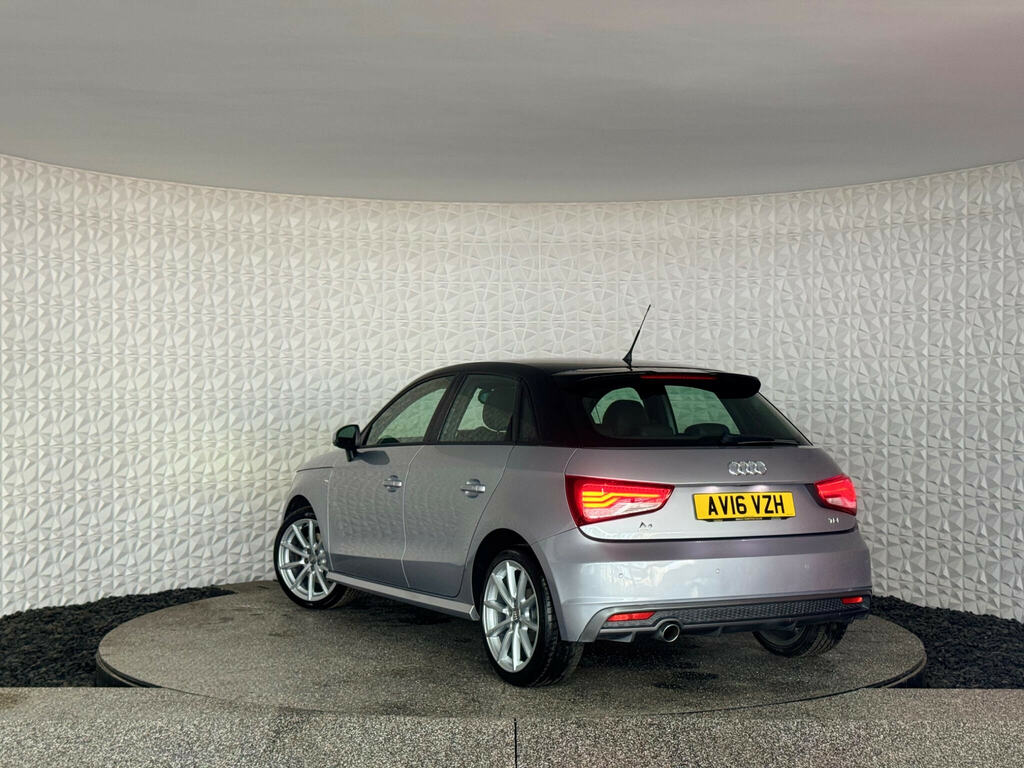 Audi A1 1.6 Tdi S Line Sportback Euro 6 Ss Silver #2