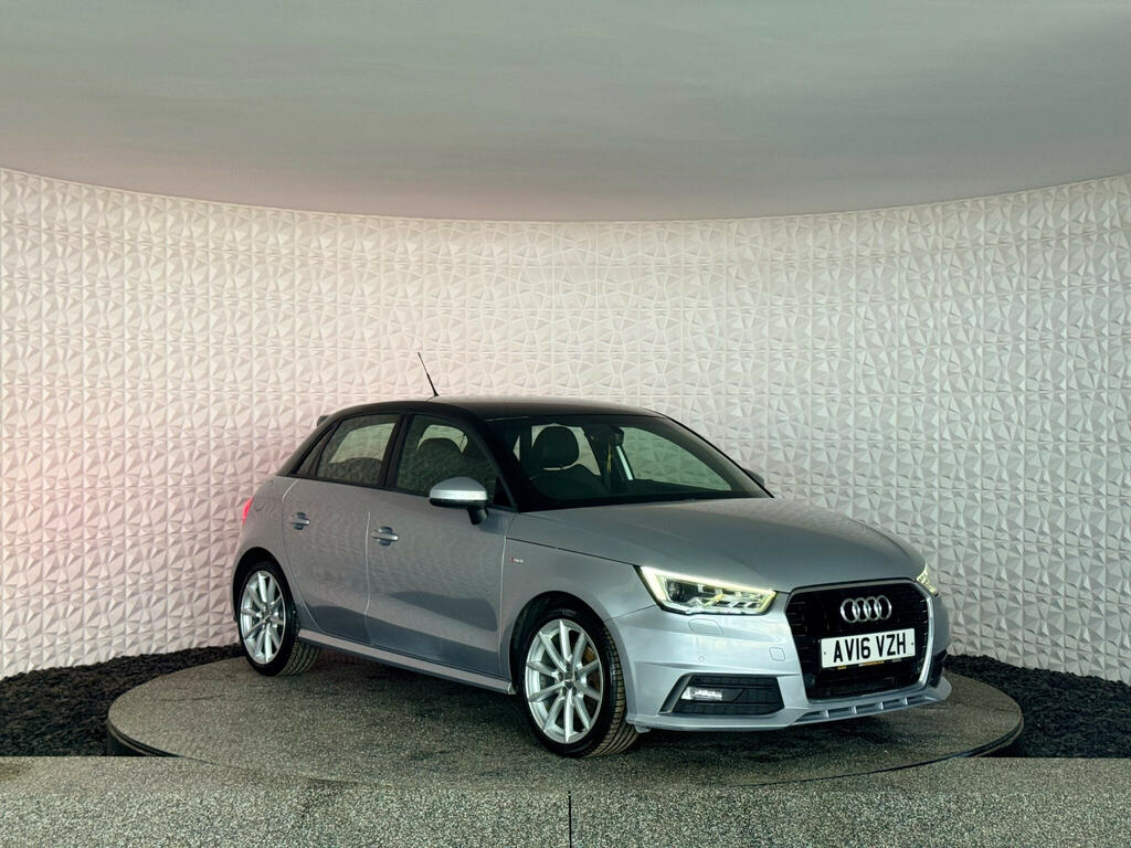 Audi A1 1.6 Tdi S Line Sportback Euro 6 Ss Silver #5