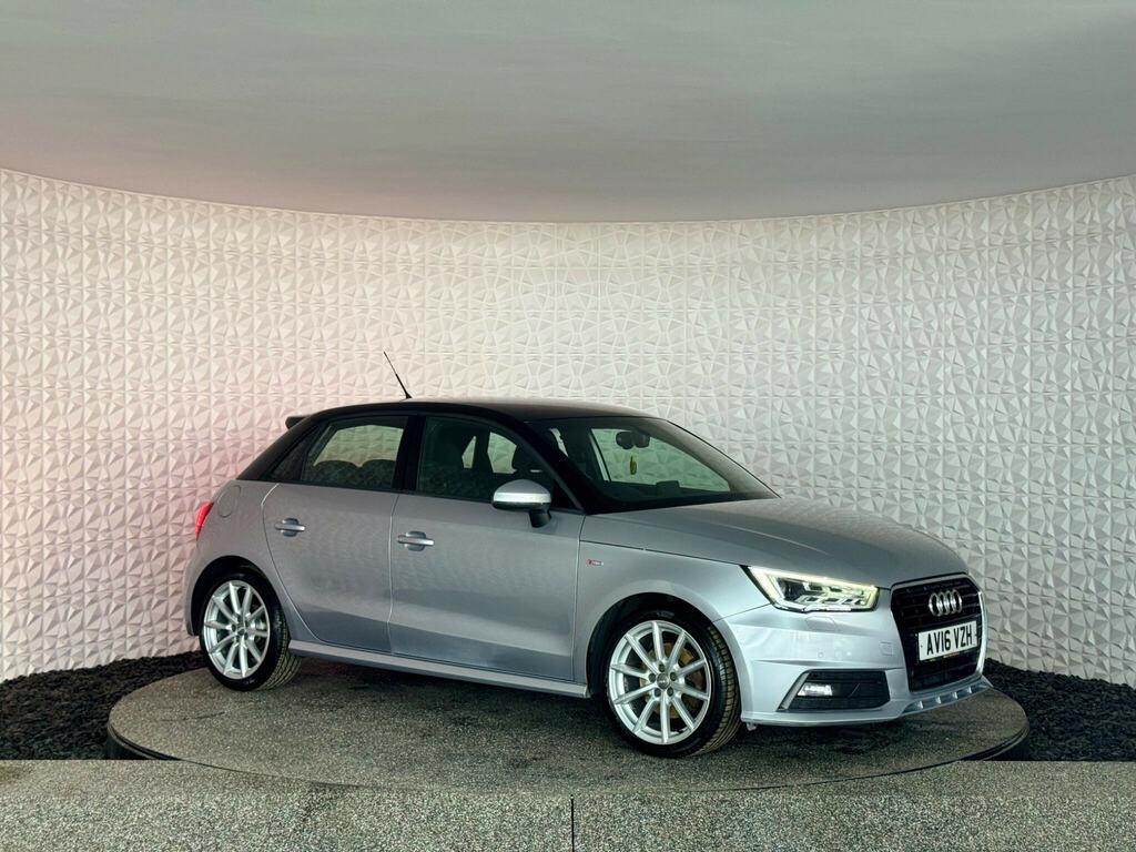 Audi A1 1.6 Tdi S Line Sportback Euro 6 Ss Silver #6