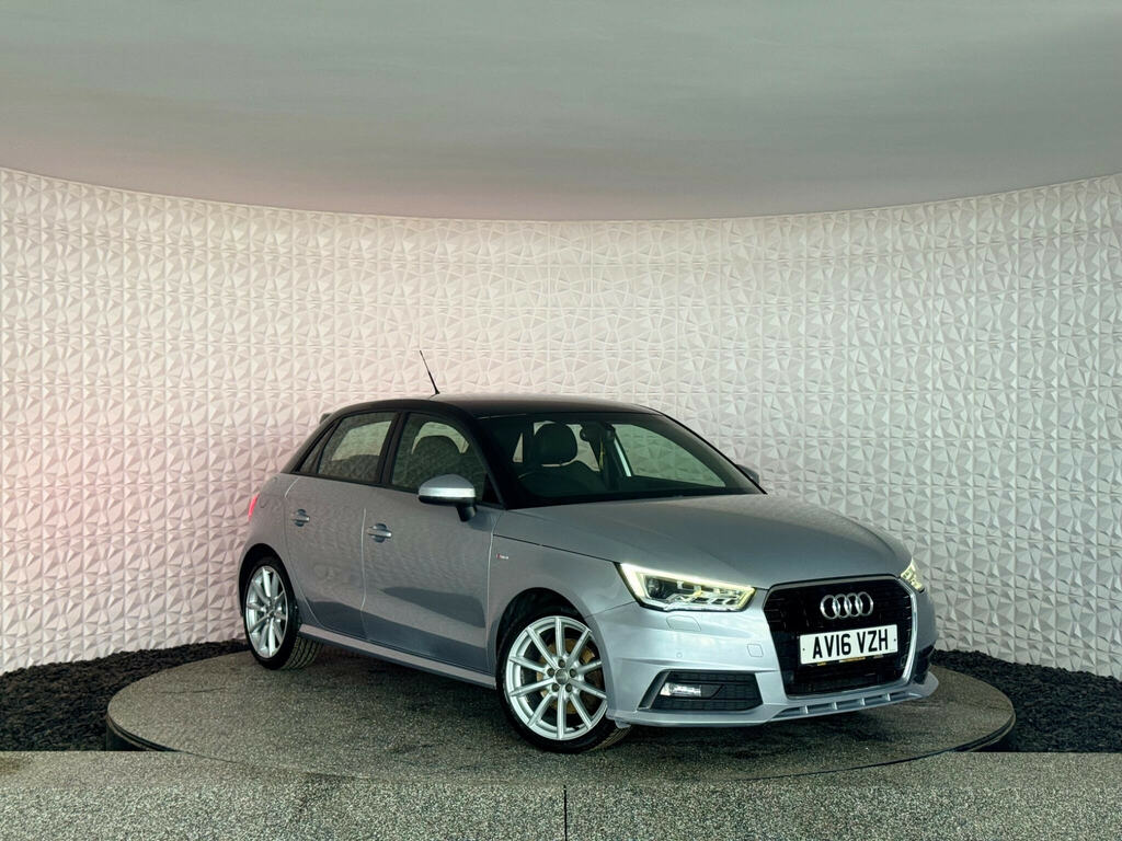 Audi A1 1.6 Tdi S Line Sportback Euro 6 Ss Silver