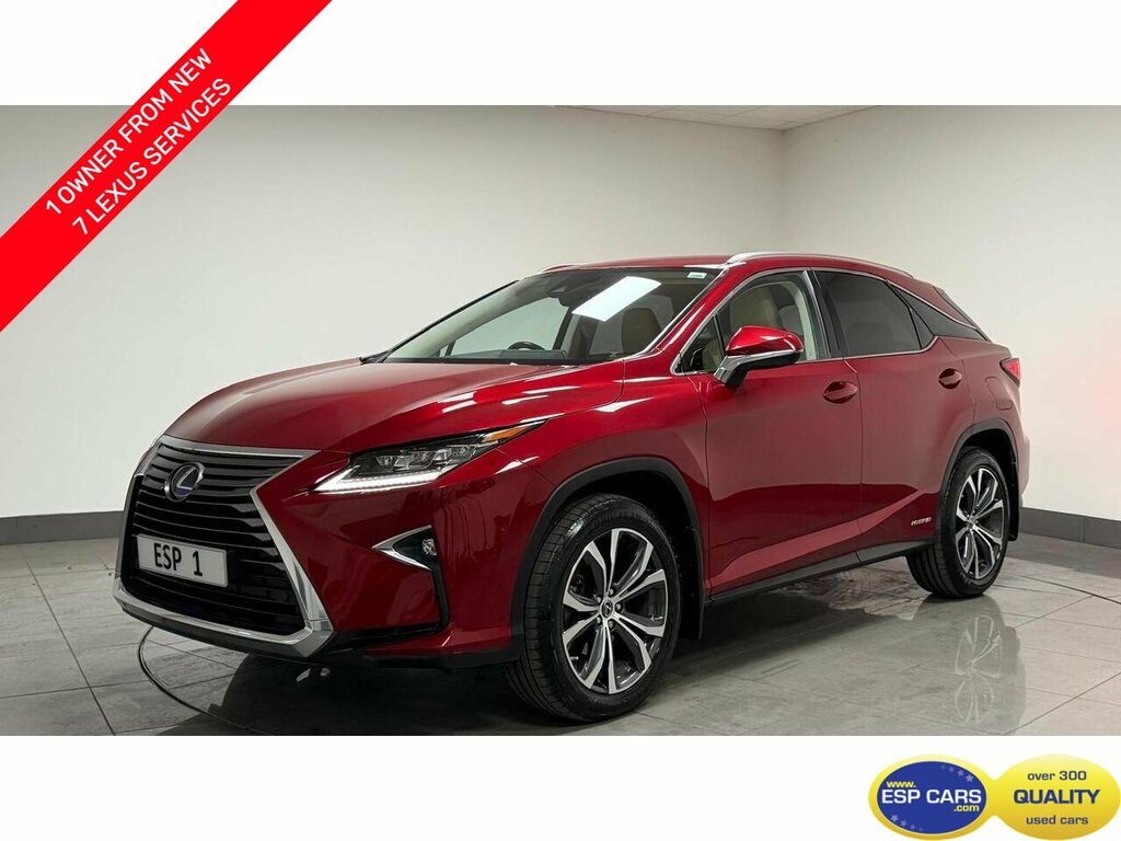 Lexus RX 450H Luxury Red