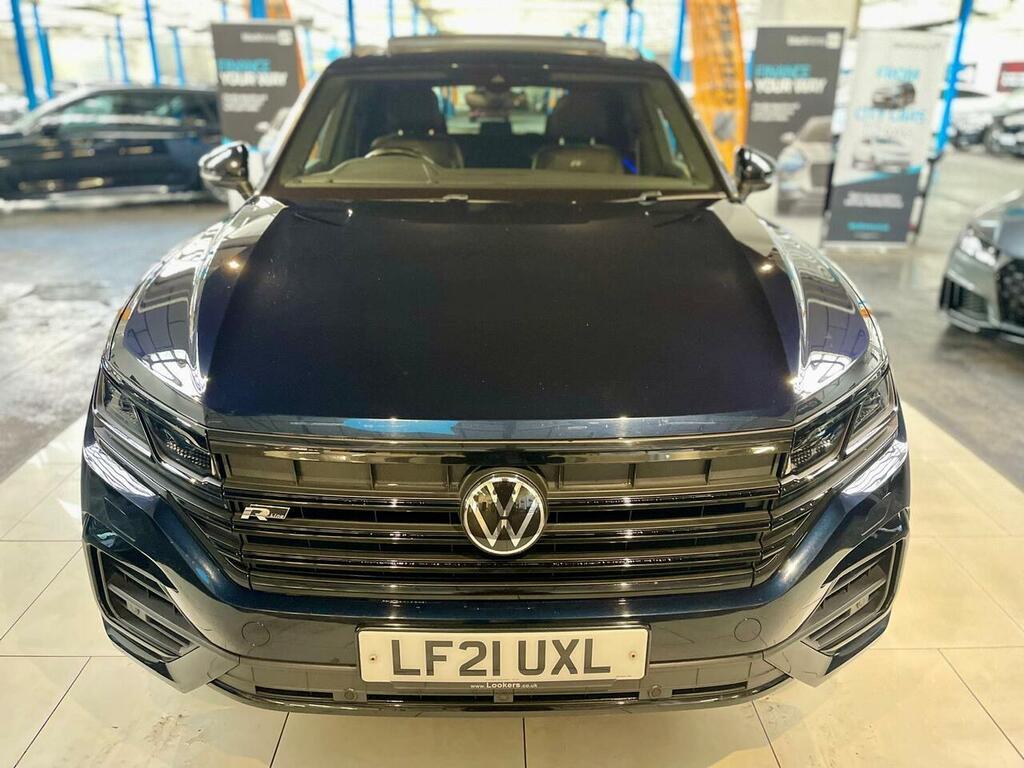 Volkswagen Touareg Tsi V6 Black Edition Blue #4
