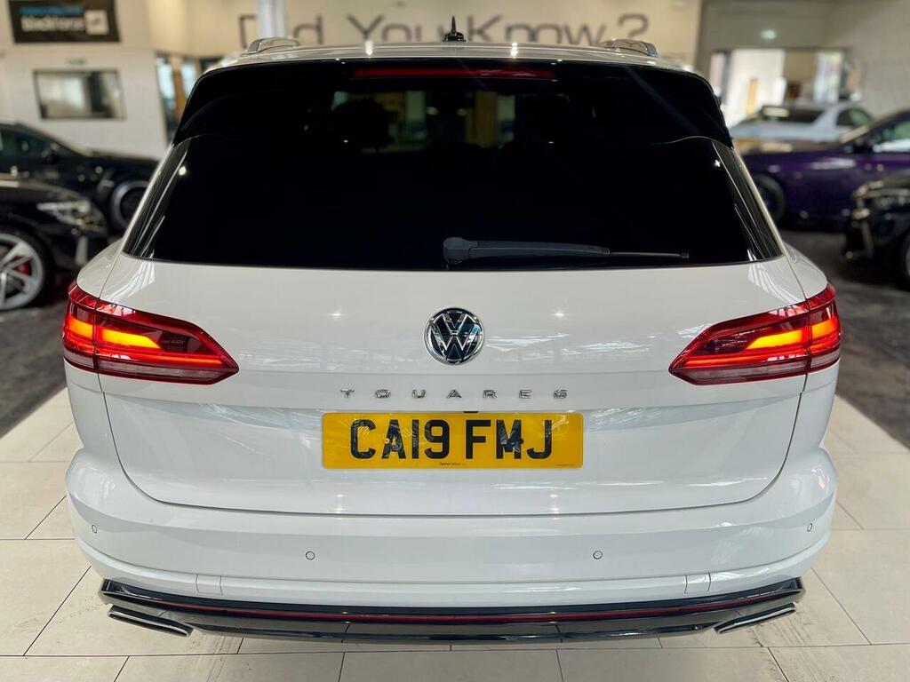 Volkswagen Touareg Tdi V6 R-line Tech White #4