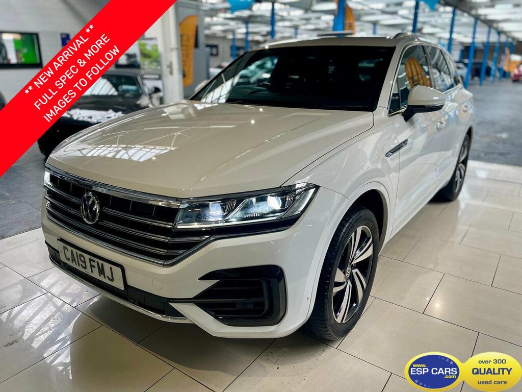 Volkswagen Touareg Tdi V6 R-line Tech White
