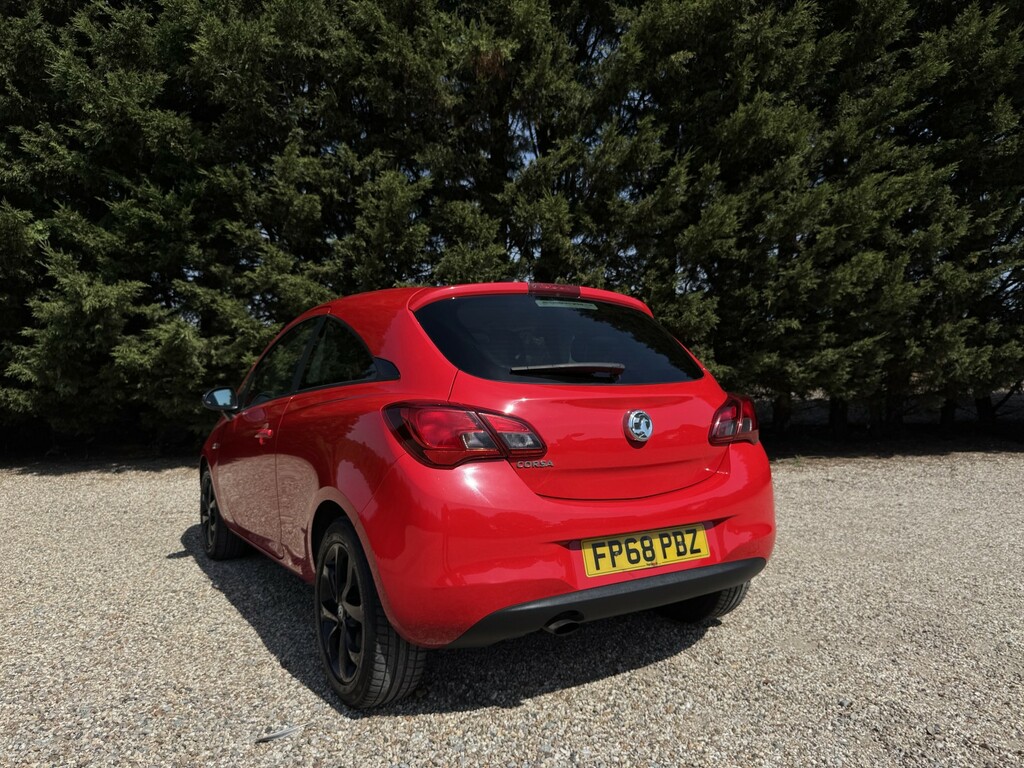Vauxhall Corsa Hatchback 1.4 I Ecotec Griffin 201968 FP68PBZ Red #5