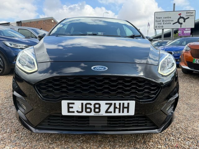 Ford Fiesta Ecoboost St-line Hatchback T18HDL Black #3