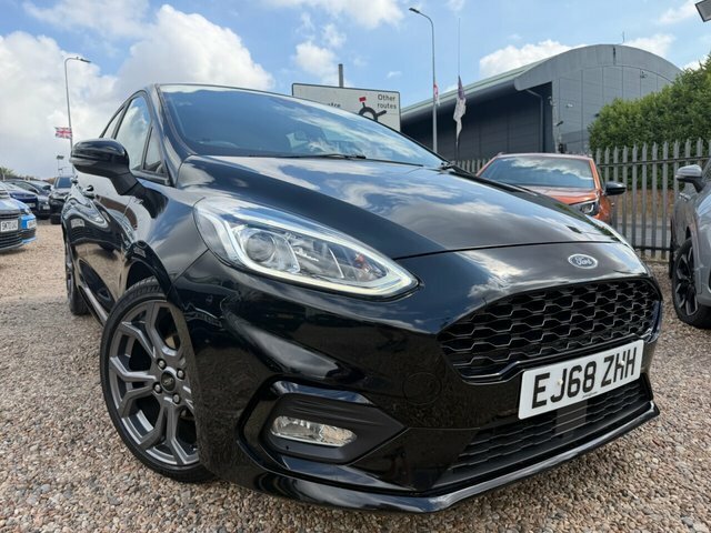 Ford Fiesta Ecoboost St-line Hatchback Black
