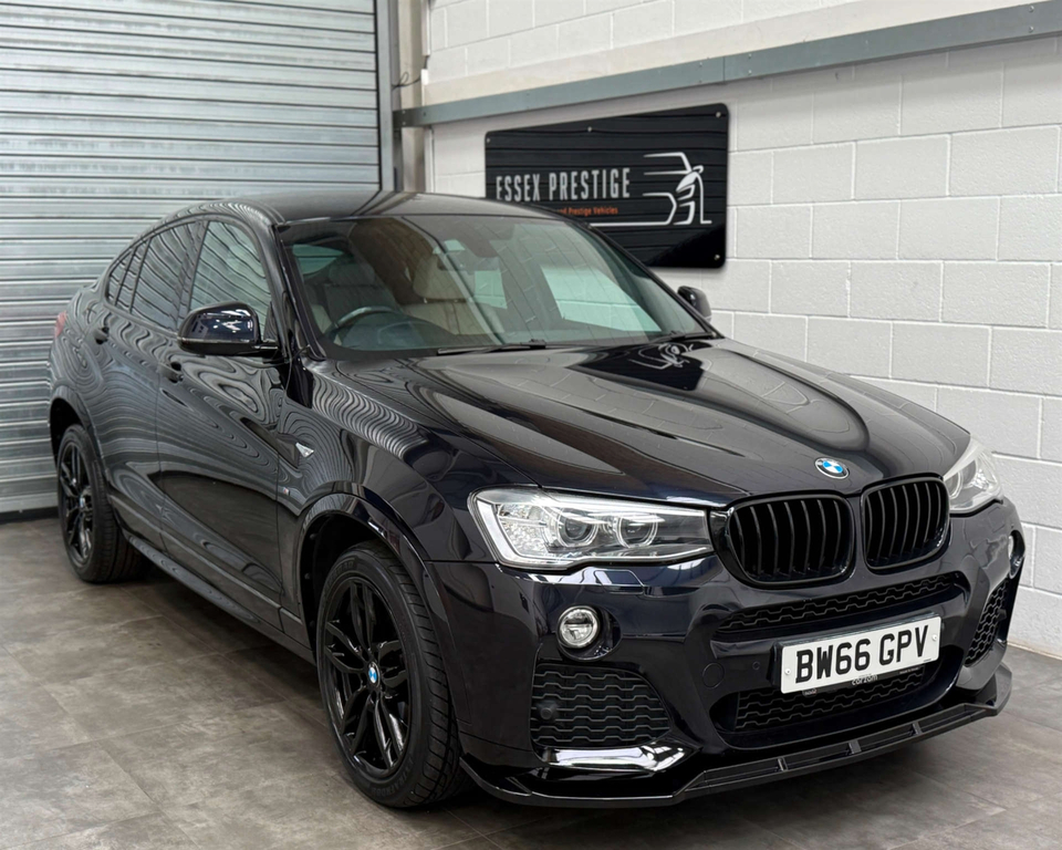 BMW X4 Xdrive 20D M Sport 4Wd Black