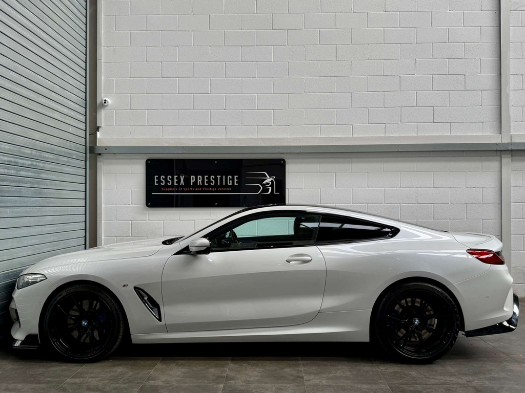 BMW 8 Series Xdrive 4Wd White #4