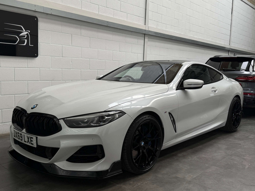 BMW 8 Series Xdrive 4Wd White #3