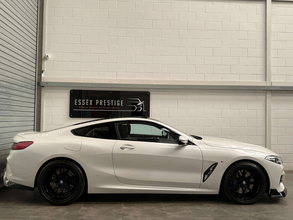 BMW 8 Series Xdrive 4Wd White #5