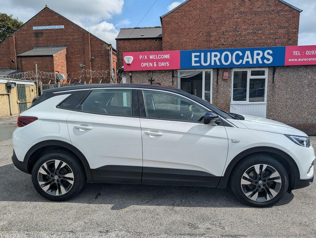 Vauxhall Grandland X 1.2 Turbo Sport Nav Euro 6 Ss White #5