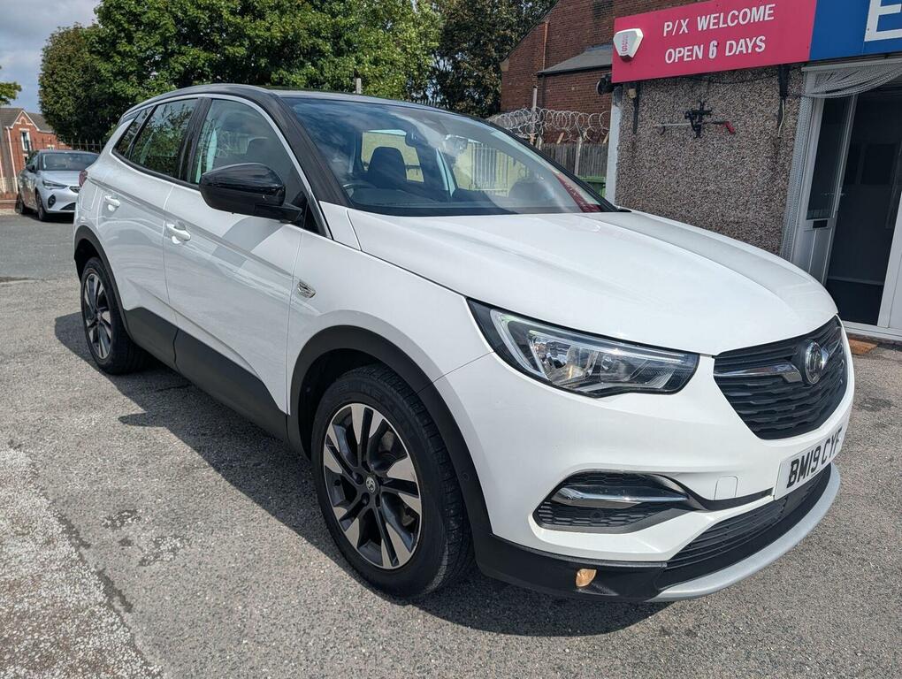 Vauxhall Grandland X 1.2 Turbo Sport Nav Euro 6 Ss White