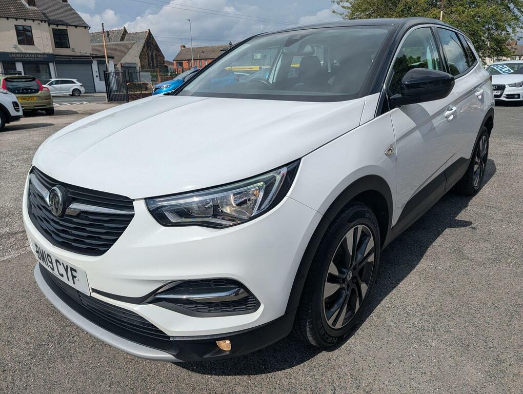 Vauxhall Grandland X 1.2 Turbo Sport Nav Euro 6 Ss White #4