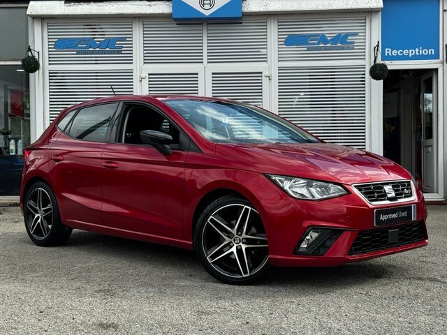 Seat Ibiza 2018 1.0 Tsi Fr Hatchback Dsg Euro 6 S Red