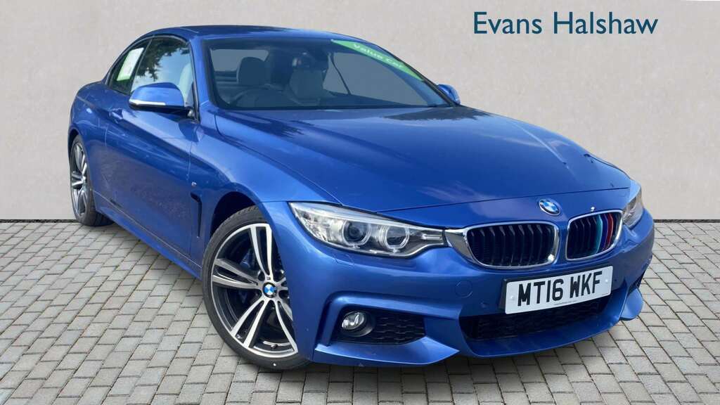 BMW 4 Series 430D M Sport Professional Media 2016 Blue