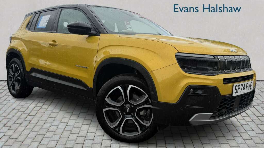 Jeep Avenger 1.2 E-hybrid Summit Dct 2024 Yellow