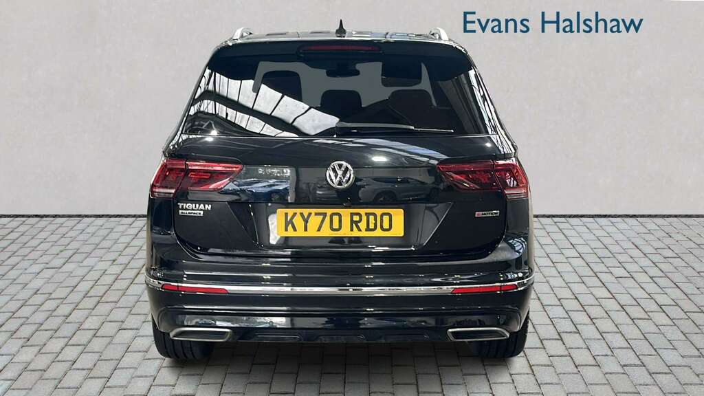 Volkswagen Tiguan Allspace 2.0 Tdi 190 4Motion R-line Tech Dsg 2020 Black #5