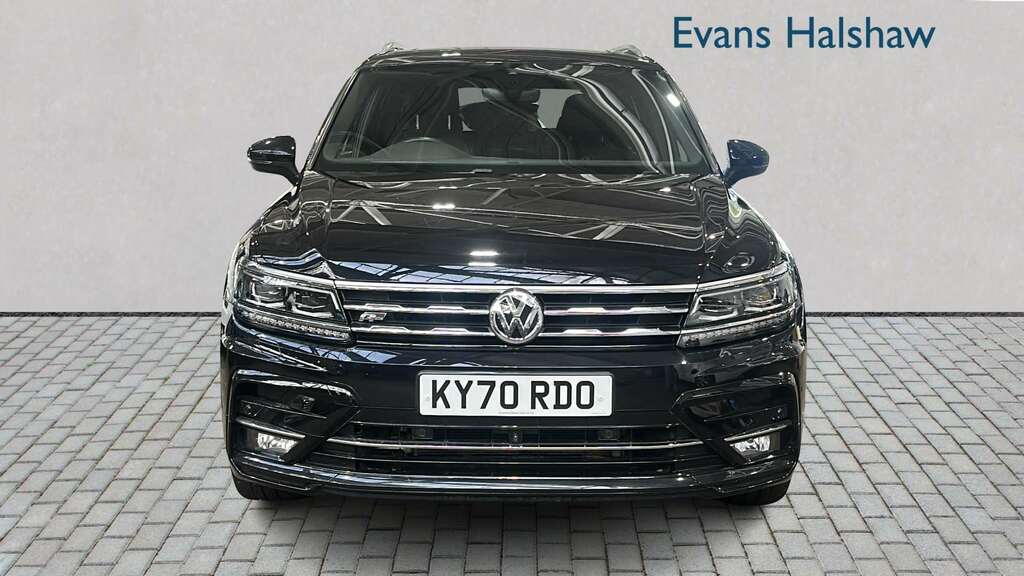 Volkswagen Tiguan Allspace 2.0 Tdi 190 4Motion R-line Tech Dsg 2020 Black #4