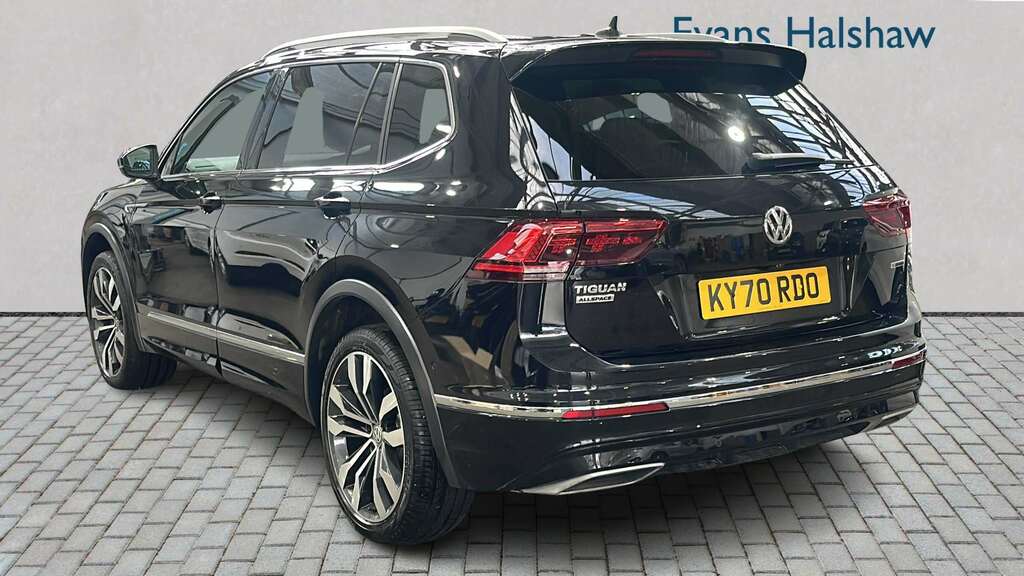 Volkswagen Tiguan Allspace 2.0 Tdi 190 4Motion R-line Tech Dsg 2020 Black #2