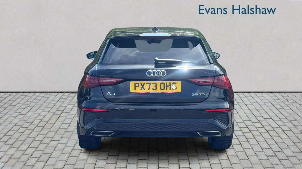 Audi A3 35 Tdi S Line S Tronic 2023 PX73OHS Black #4