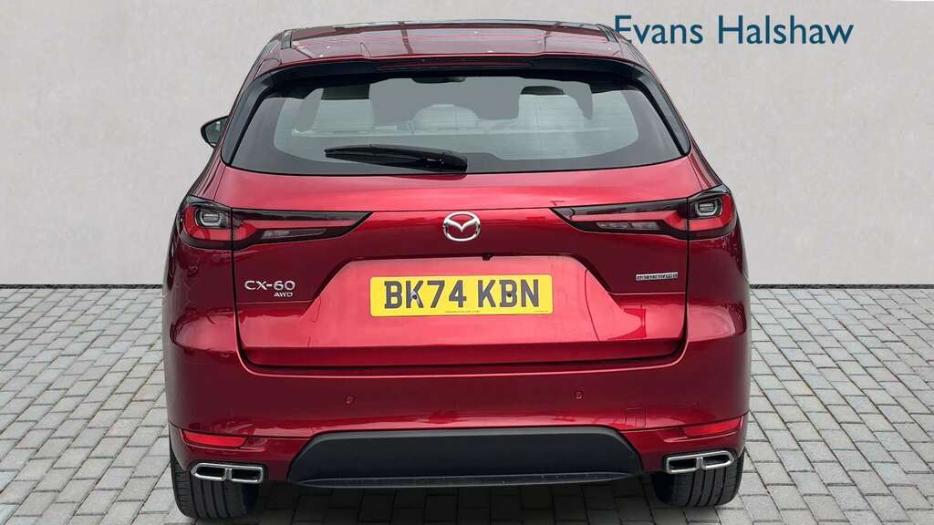 Mazda CX-60 2.5 Phev Takumi 2024 BK74KBN Red #6
