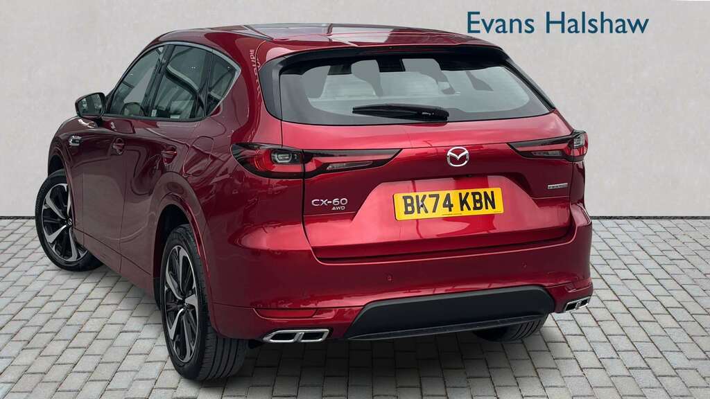 Mazda CX-60 2.5 Phev Takumi 2024 BK74KBN Red #2