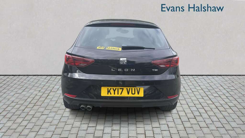 Seat Leon 1.4 Tsi 125 Xcellence Technology 2017 KY17VUV Black #3