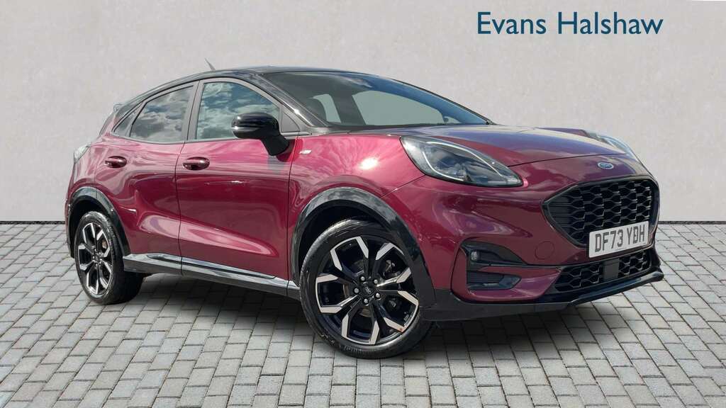 Ford Puma 1.0 Ecoboost Hybrid Mhev Vivid Ruby Edition 20 Red
