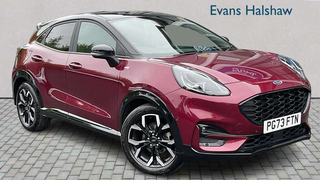 Ford Puma 1.0 Ecoboost Hybrid Mhev Vivid Ruby Edition 20 Red