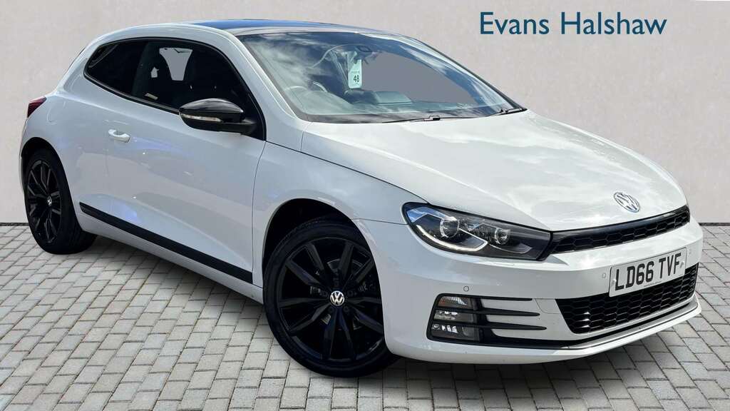 Volkswagen Scirocco 1.4 Tsi Bluemotion Tech Gt Black Edition 2016 White