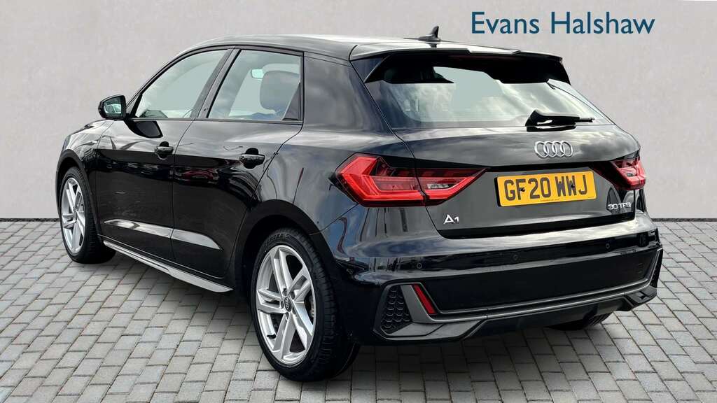 Audi A1 30 Tfsi S Line 2020 GF20WWJ Black #5