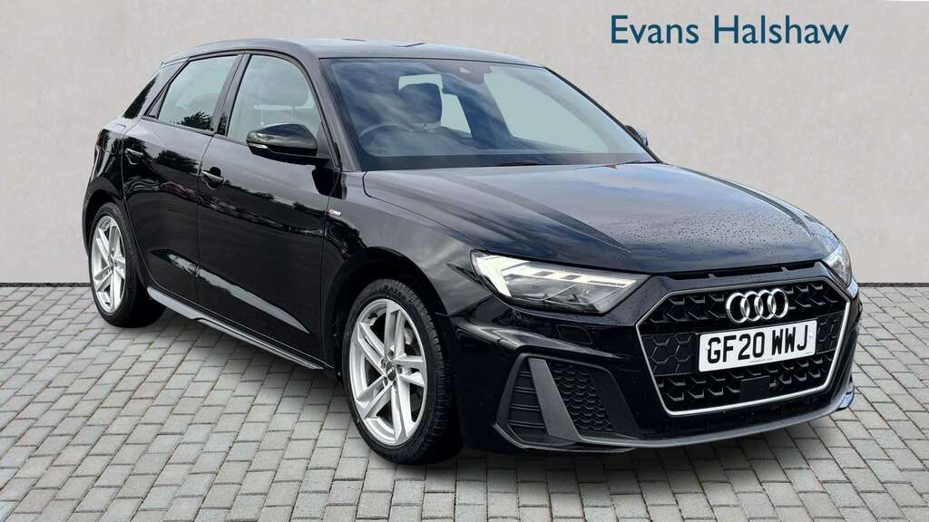 Audi A1 30 Tfsi S Line 2020 GF20WWJ Black