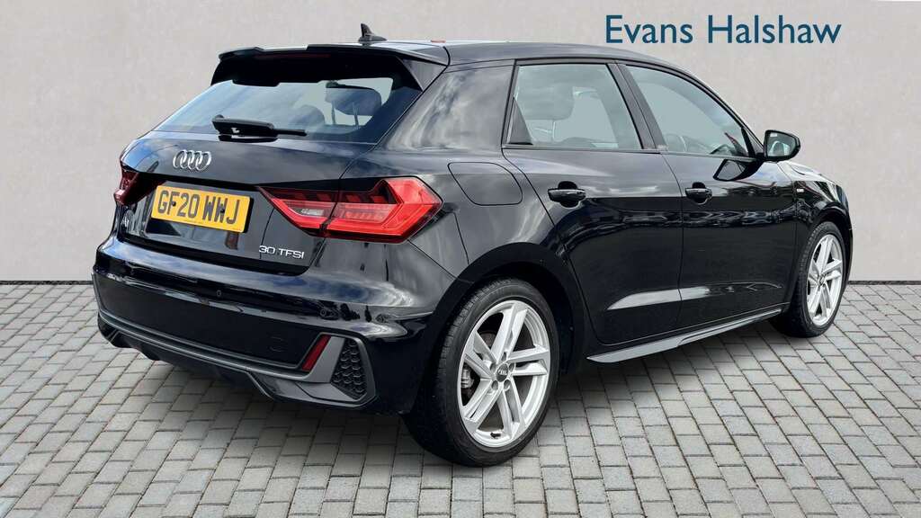 Audi A1 30 Tfsi S Line 2020 GF20WWJ Black #4