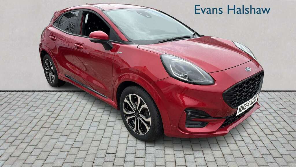 Ford Puma 1.0 Ecoboost Hybrid Mhev 155 St-line 2024 Red