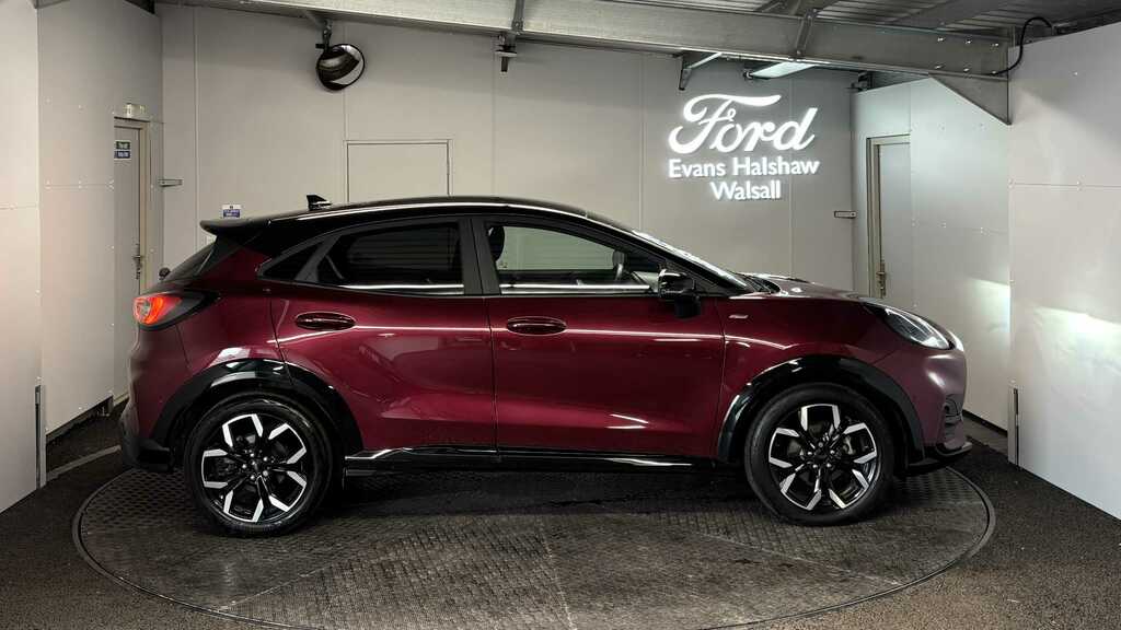 Ford Puma 1.0 Ecoboost Hybrid Mhev 155 Vivid Ruby Ed Dct BA24YSD Red #4