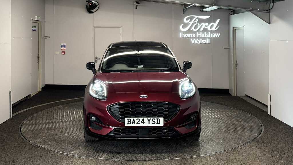 Ford Puma 1.0 Ecoboost Hybrid Mhev 155 Vivid Ruby Ed Dct BA24YSD Red #2