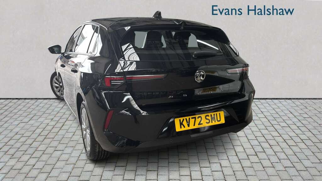 Vauxhall Astra 1.2 Turbo Design 2022 KV72SMU Black #2