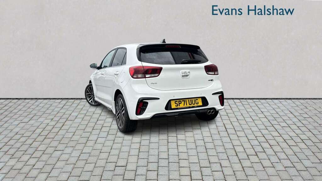 Kia RIO 1.0 T Gdi 48V 118 Gt-line S Dct 2021 White #2