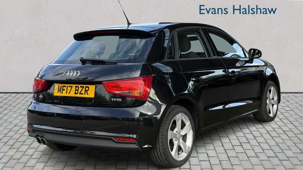 Audi A1 1.4 Tfsi Sport 2017 MF17BZR Black #3