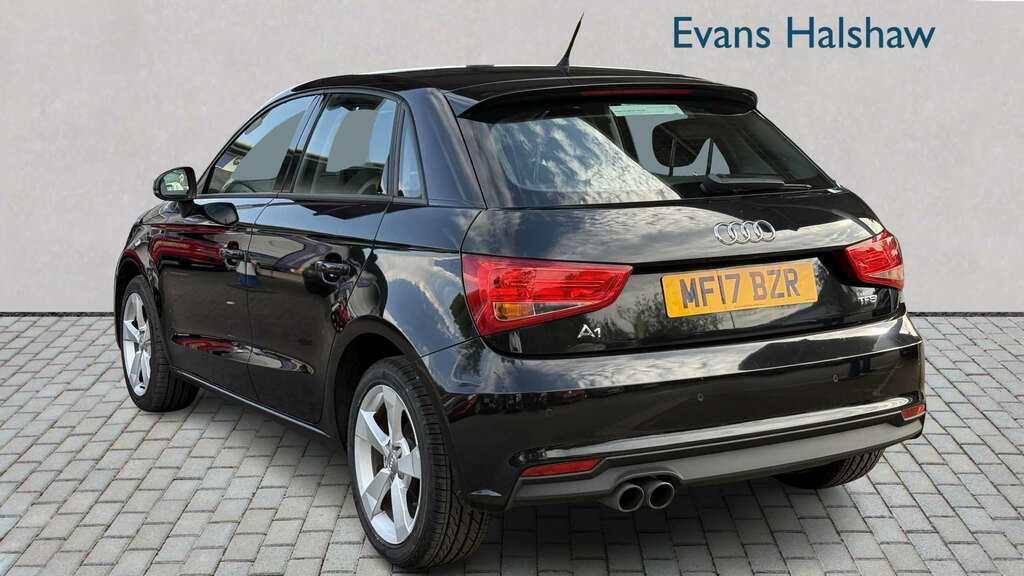 Audi A1 1.4 Tfsi Sport 2017 MF17BZR Black #5