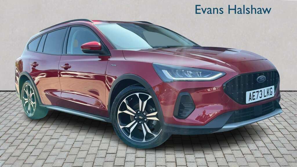Ford Focus 1.0 Ecoboost Hybrid Mhev 155 Active X 202 AE73LKG Red