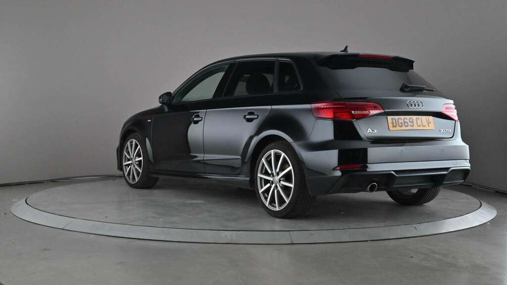 Audi A3 30 Tdi 116 Black Edition 2019 DG69CLV Black #5