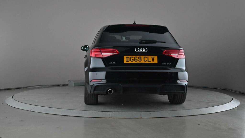Audi A3 30 Tdi 116 Black Edition 2019 DG69CLV Black #6