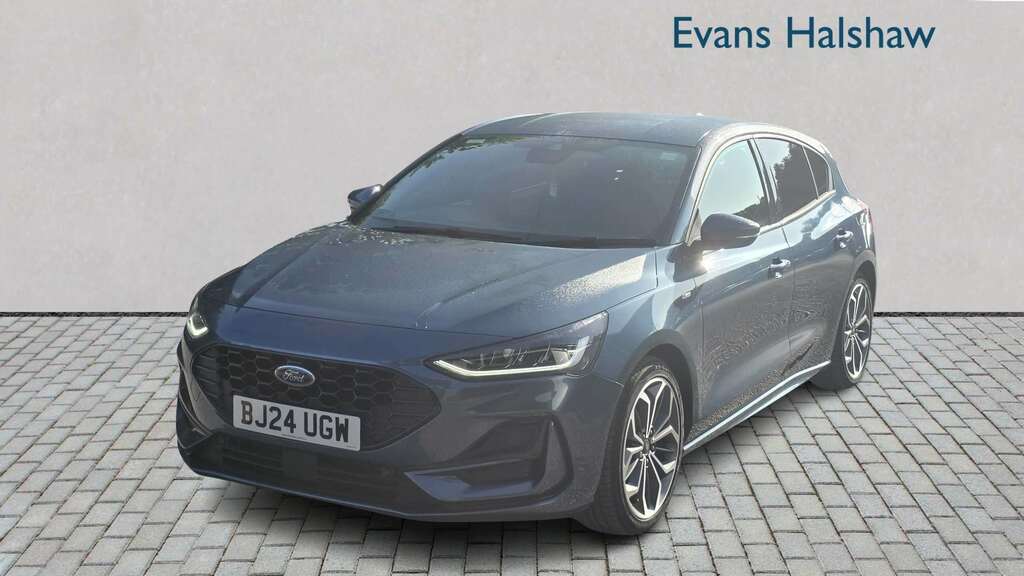 Ford Focus 1.0 Ecoboost St-line X 2024 BJ24UGW Blue #6