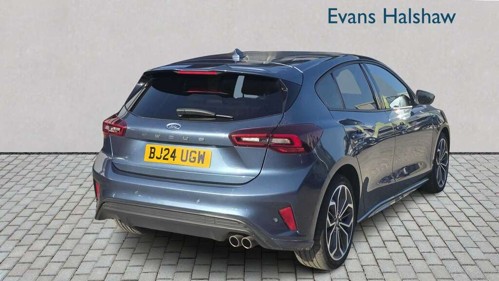 Ford Focus 1.0 Ecoboost St-line X 2024 BJ24UGW Blue #3