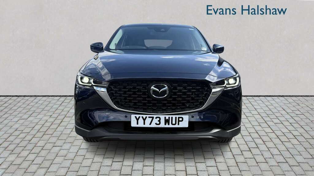 Mazda CX-5 2.0 E-skyactiv G Mhev Exclusive-line 2023 Blue #3